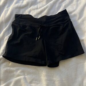 Vintage Lululemon Women's Black Active Shorts